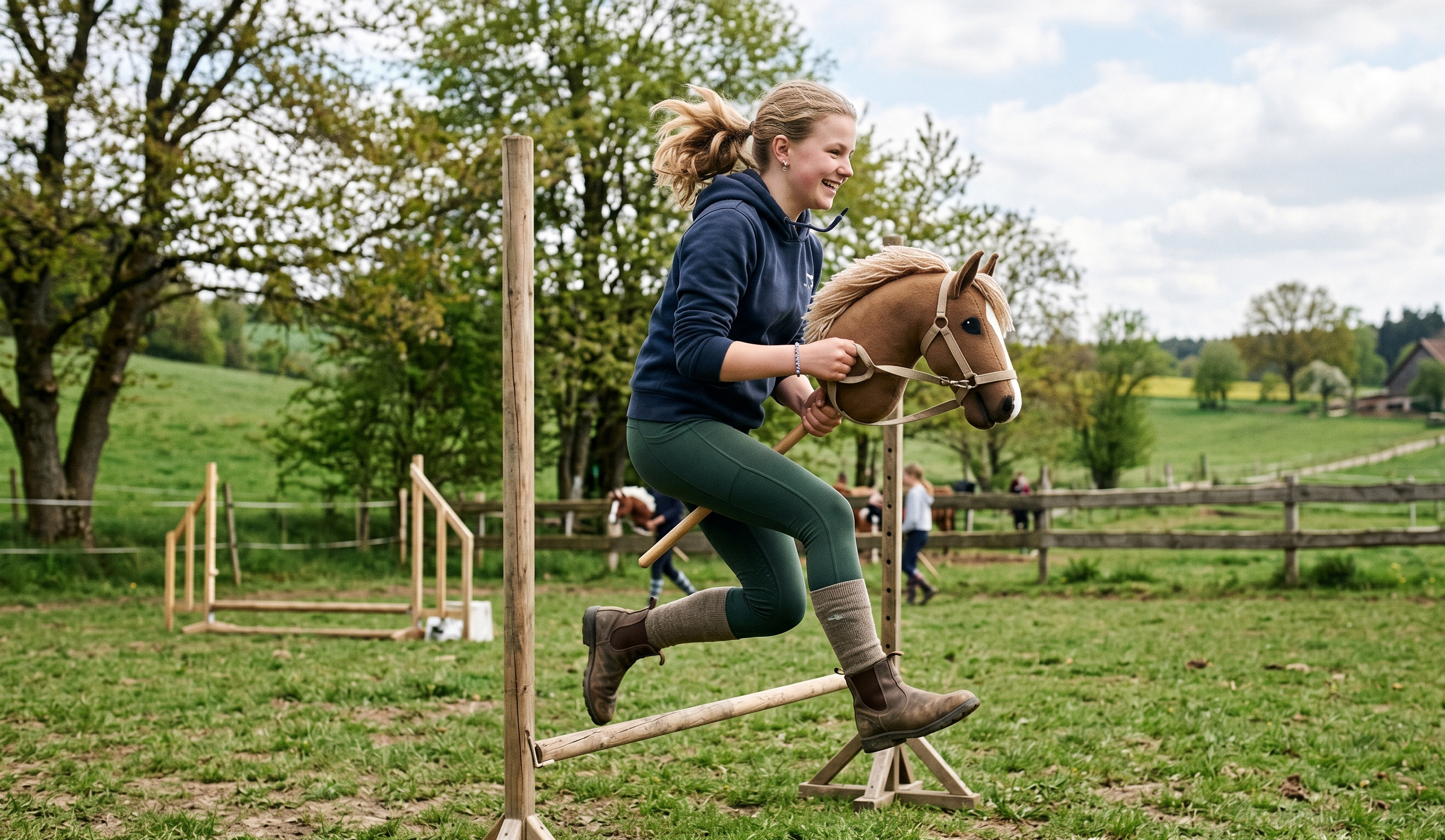 Le Hobby Horse est une discipline sportive simulant l'équitation avec un cheval bâton - les différentes disciplines - my-uuu